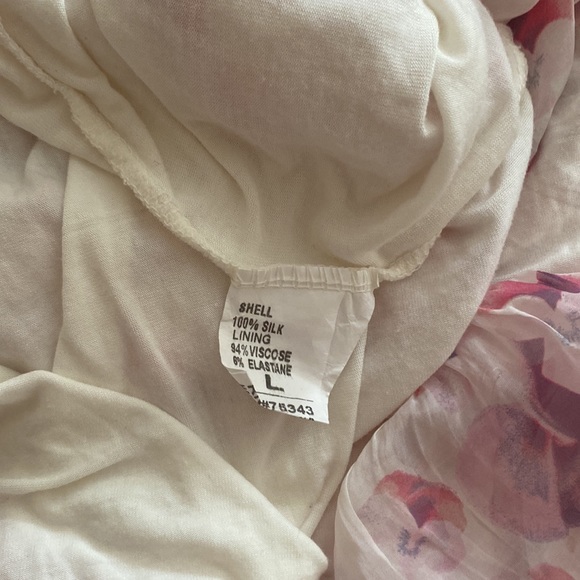 Silk Floral Top - Picture 6 of 6